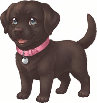 Kimber, drawn in our pack art style