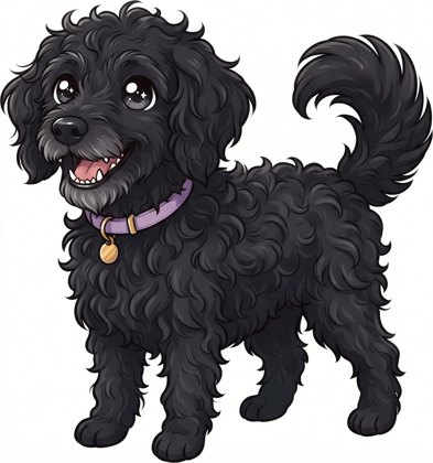 Lulu, drawn in our pack art style