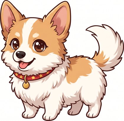 Misa, drawn in our pack art style