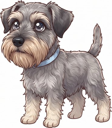 Rocky, drawn in our pack art style